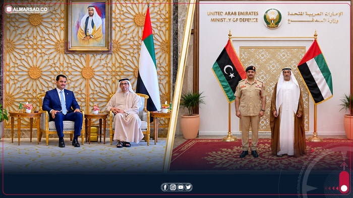 Lt Gen Saddam Haftar Abu Dhabi UAE defence cooperation