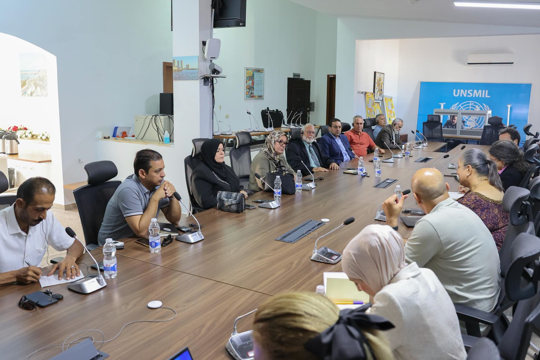 Tetteh and Khoury Discuss Elections Path and Institution Unification With Amazigh Representatives — photo 2