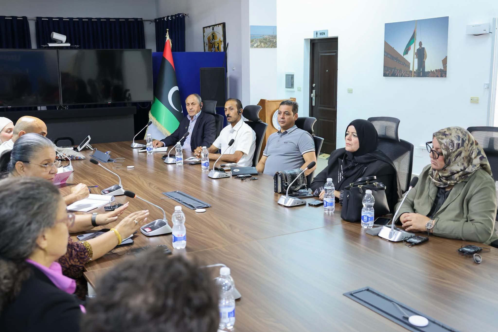 Tetteh and Khoury Discuss Elections Path and Institution Unification With Amazigh Representatives — photo 3